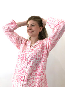 *NEW Separates Pink Bud Cotton Pyjama Top