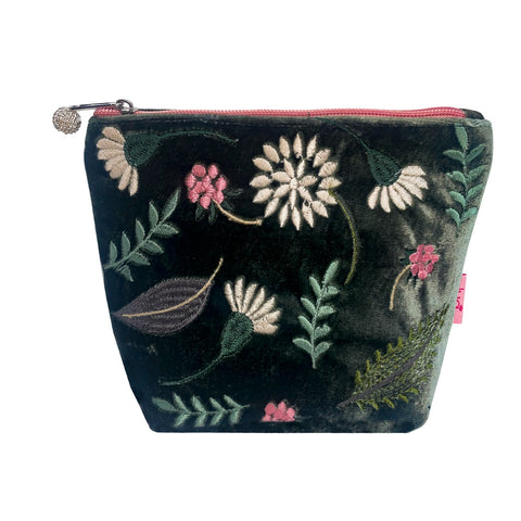 *NEW Velvet Folk Garden Cosmetic Purse