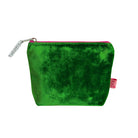 Mini Velvet Purse Grass Green