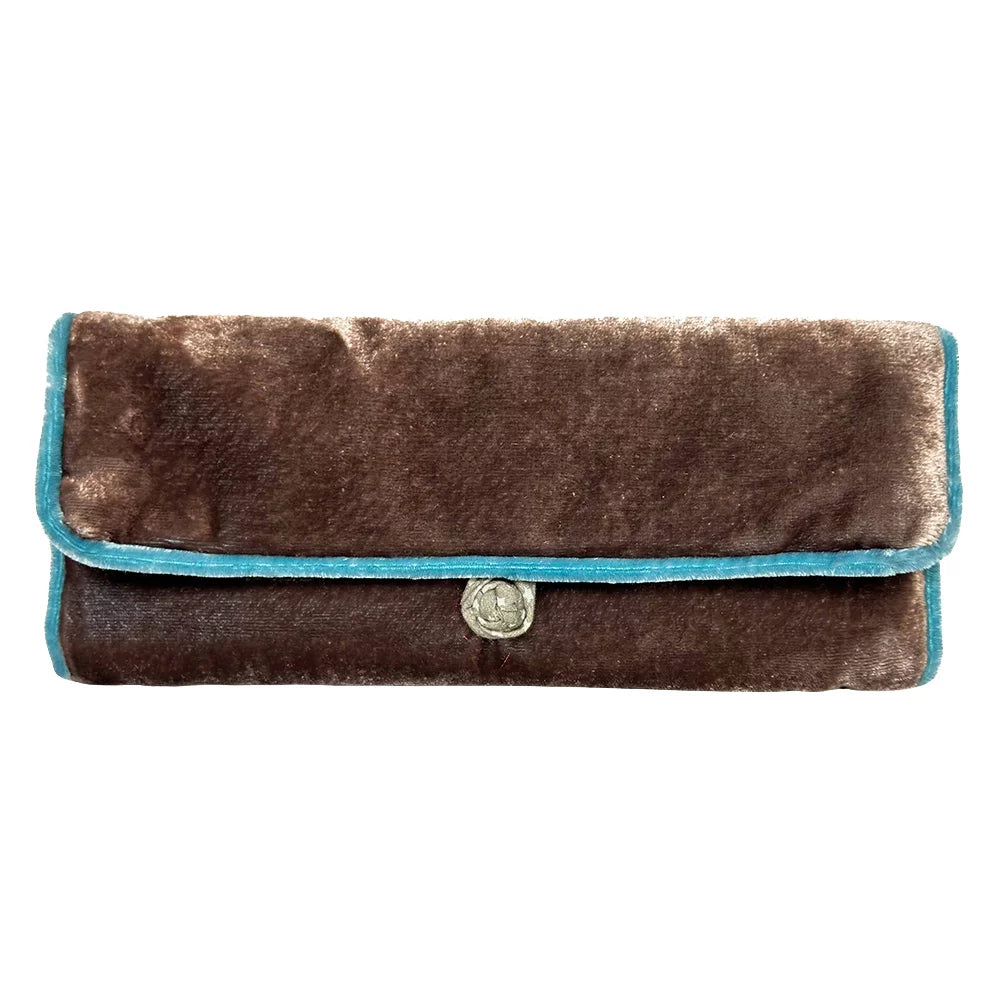 Mink Velvet Jewellery Storage Roll