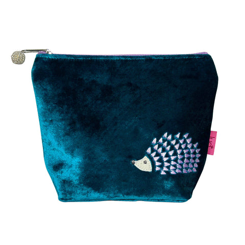 Velvet cosmetic bag 