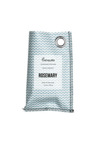 Packaged soap with 'Tranquillo' branding and 'Rosemary' text on a white background