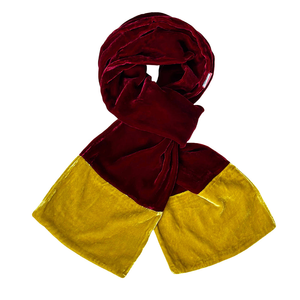 silk velvet scarf 