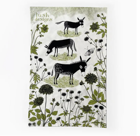 Lush Designs Tea Towel - Donkey