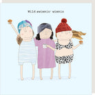 Swimmin’ Wimmin’ Greeting Card 