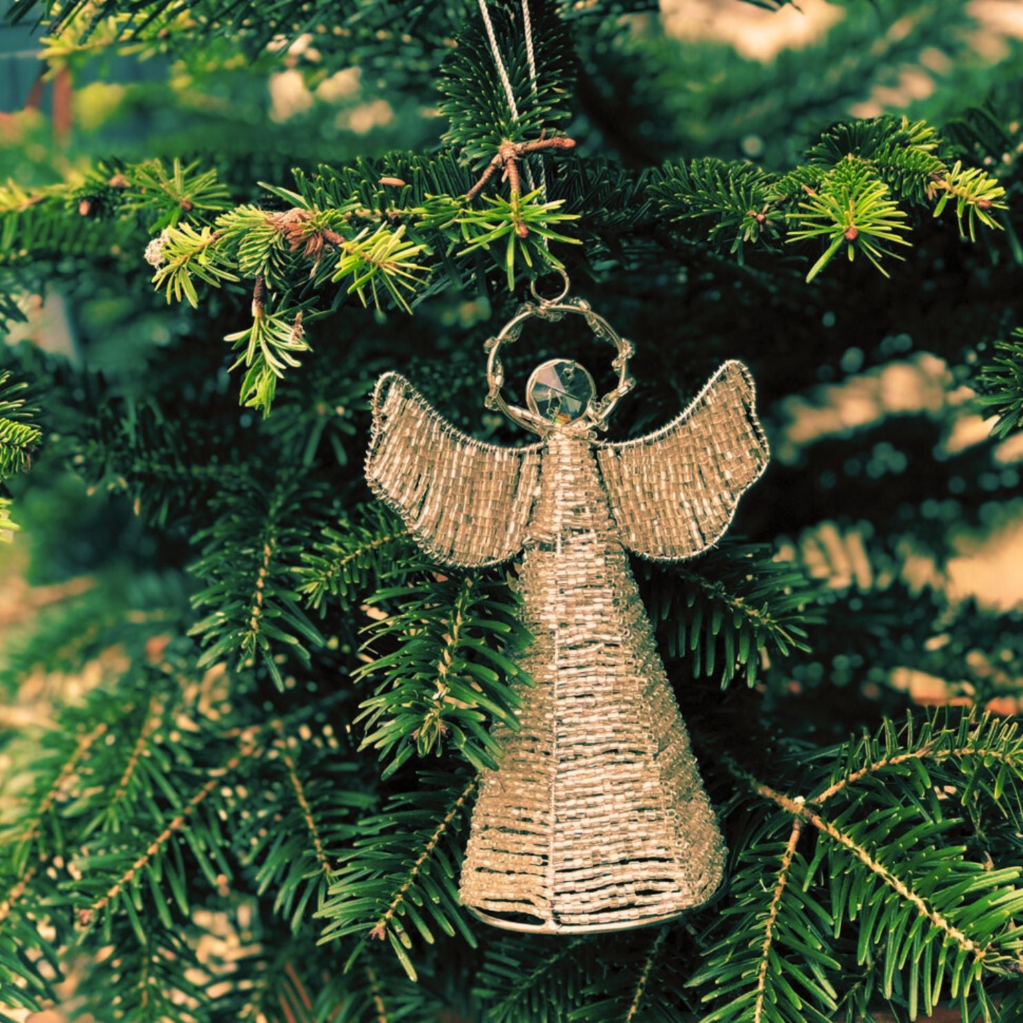 Beaded glass ornaments discount