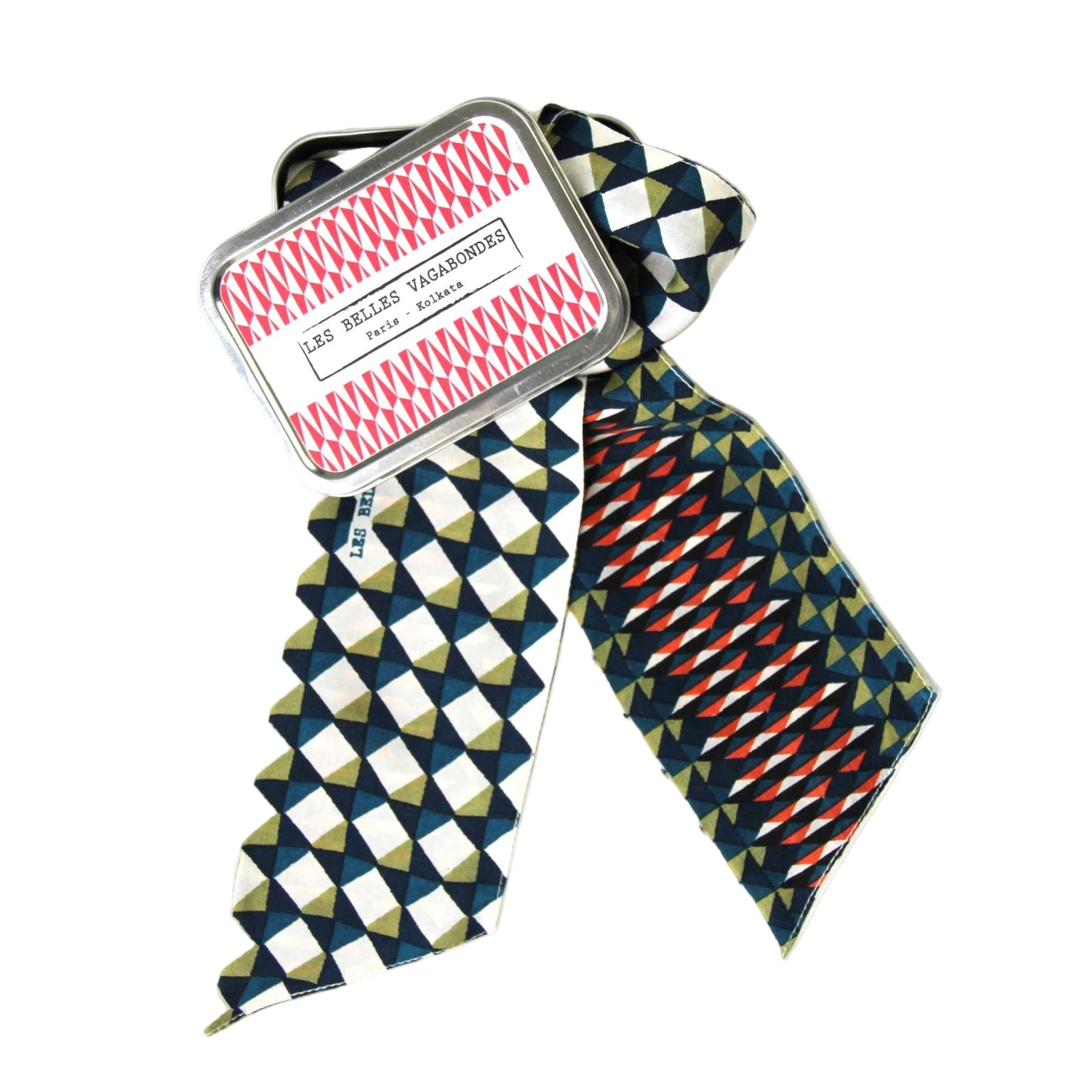 SILK SCARF IN TIN 