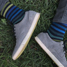 stripe socks 
