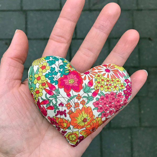liberty of london fabric heart in a hand 