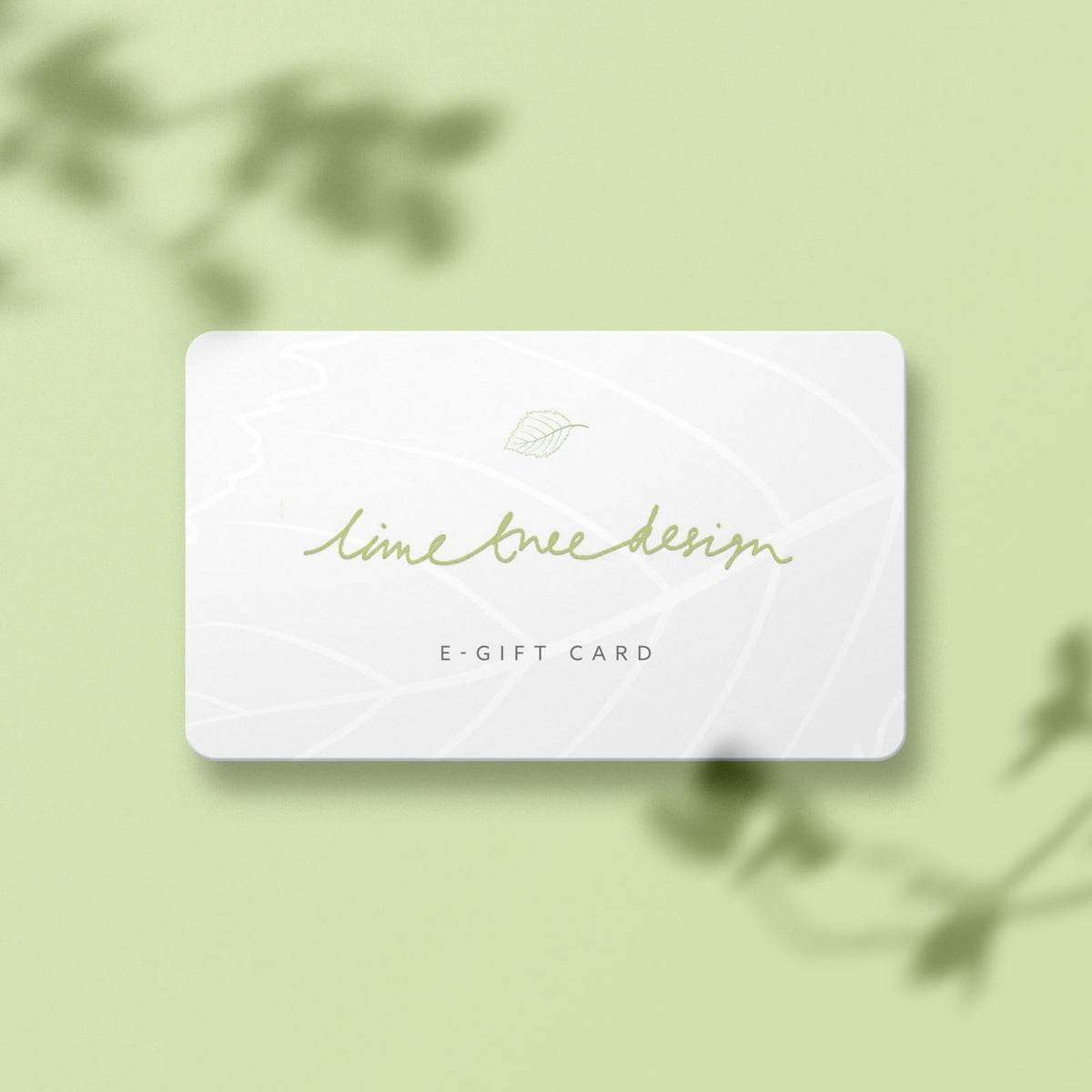 Lime Tree Design Gift Card
