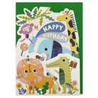 animals birthday card 