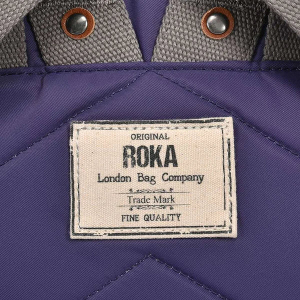 ROKA Canfield B Small Backpack Recycled Nylon Mulberry