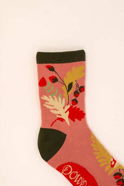 close up photo of ankle socks made in bamboo