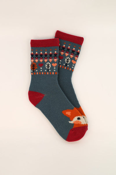 knitted socks 
