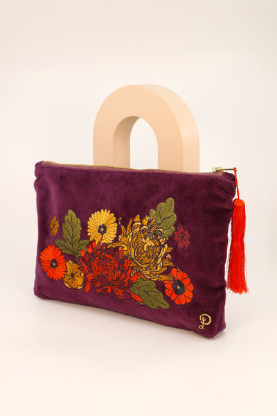 velvet pouch