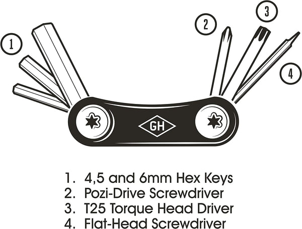 Gentlemen's Hardware Multi Tool No 291