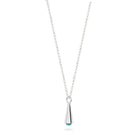 Cone Birthstone Necklace Sterling Silver