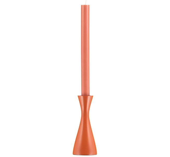 British Colour Standard Candle Holder Medium Orange