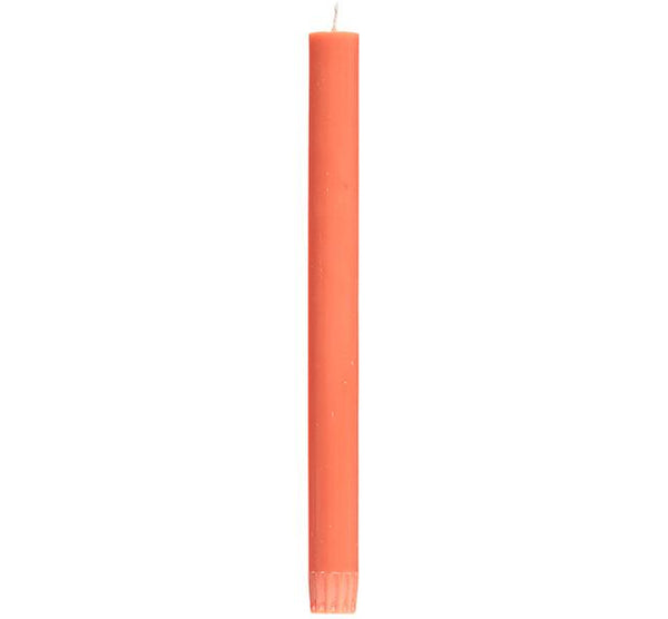British Colour Standard Eco Dinner Candles Pack Orange