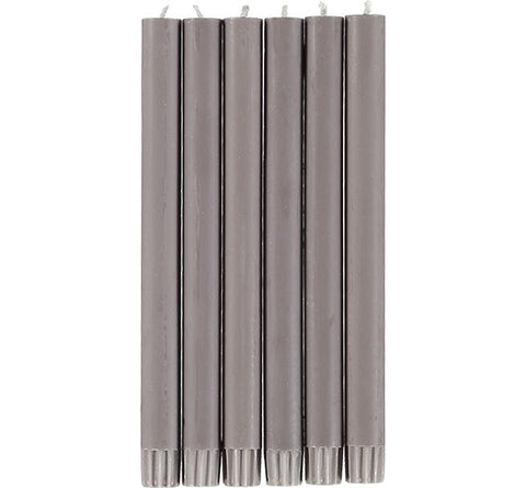 British Colour Standard Eco Dinner Candles Pack Fawn