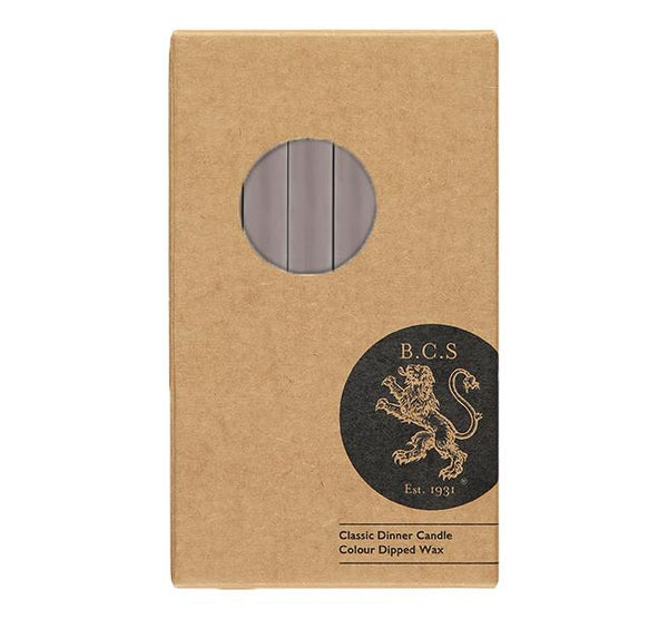 British Colour Standard Eco Dinner Candles Pack Fawn
