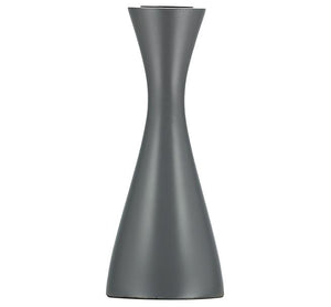 British Colour Standard Candleholder Medium Gunmetal Grey