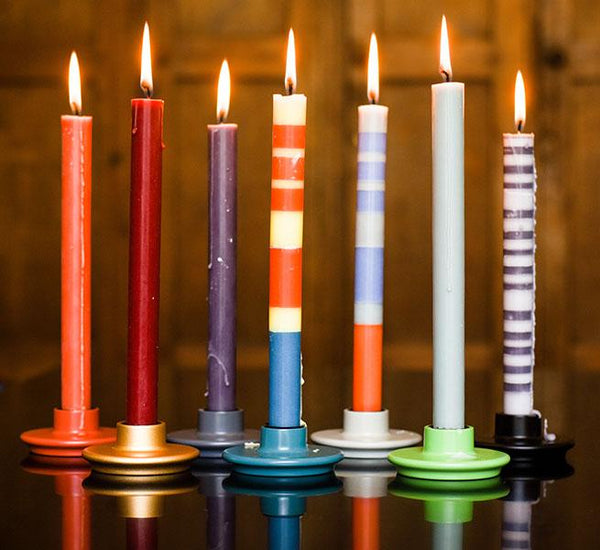 British Colour Standard Eco Dinner Candles Pack Opaline
