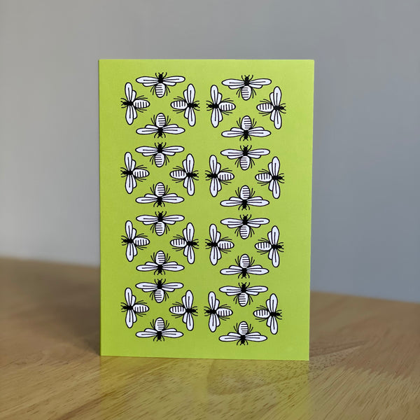 Greetings Card - Bee Happy