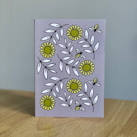 Greetings Card - Sunflowers