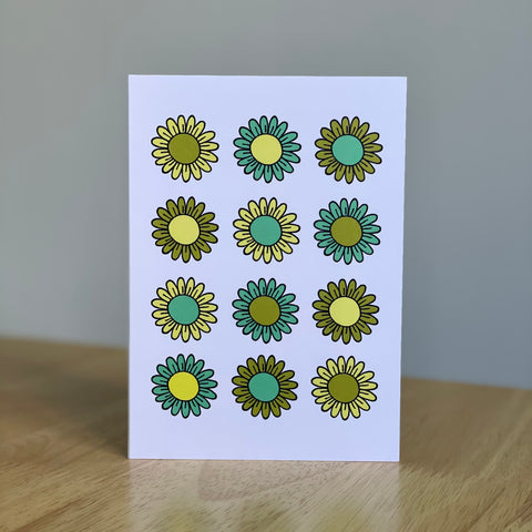 Greetings Card - Spring Flower