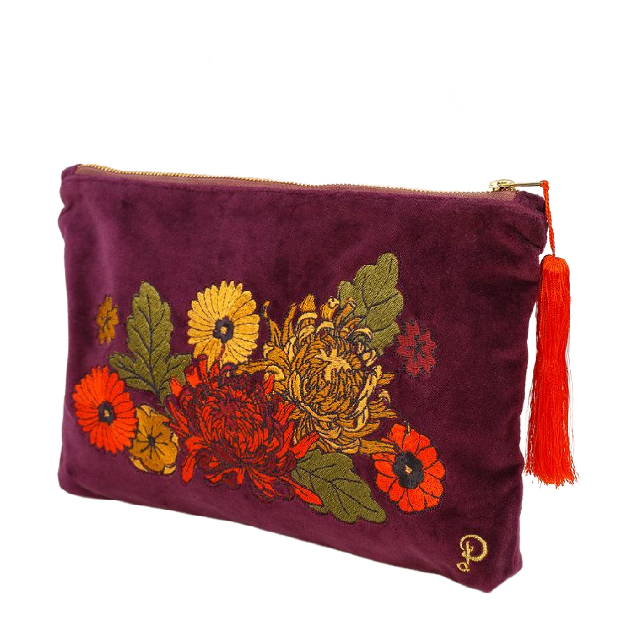 velvet clutch bag 