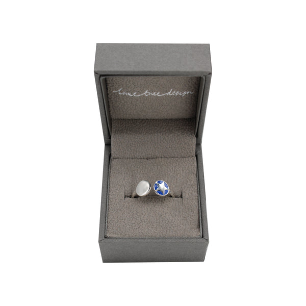 Blue Star Ring 