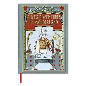 Lined Journal with Alice's Adventures in Wonderland Book Cover