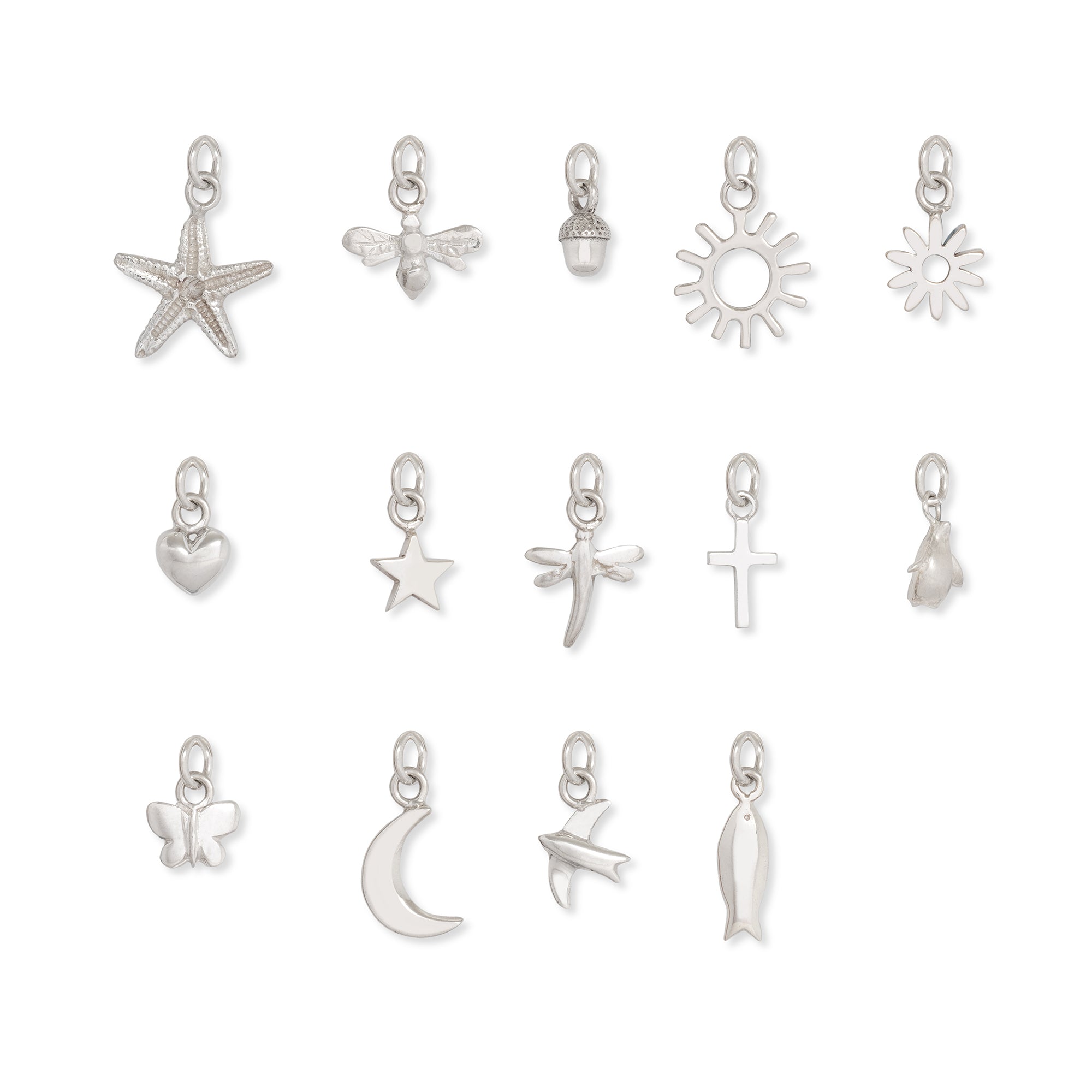 Small sterling silver charms outlet