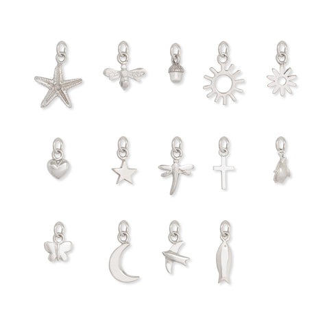 small sterling silver charms 