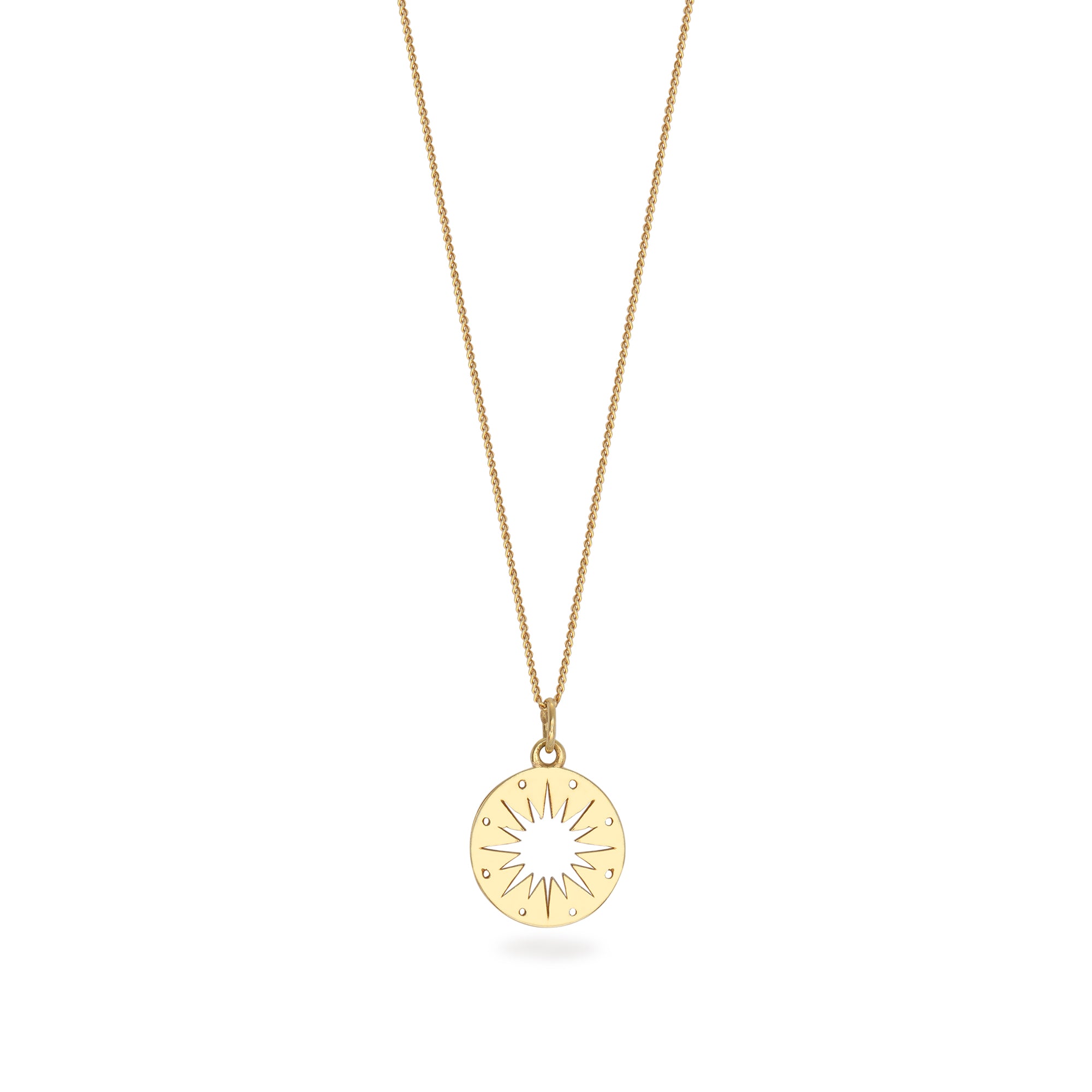 Star Token Charm Necklace