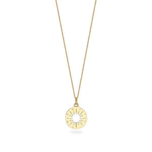 Star Token Charm Necklace