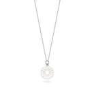 Flower Power Token Charm Necklace