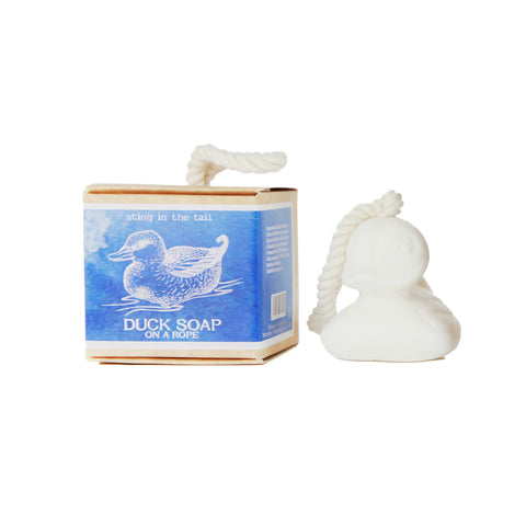 Sting In The Tail Soap on a Rope - Duck