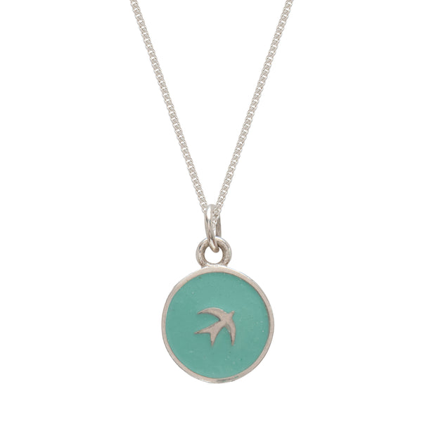 sea foam necklace