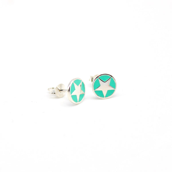 Jade Star Earring