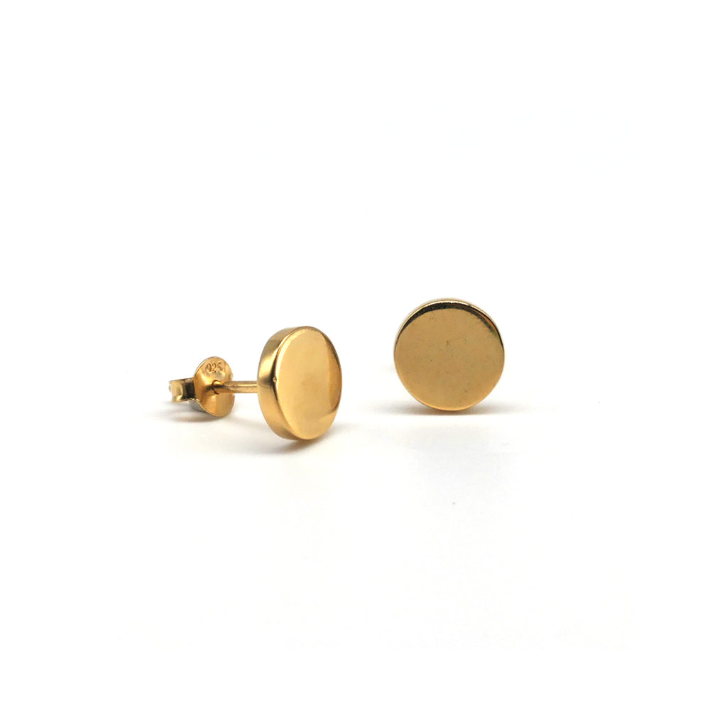 Small gold ear studs designs shop