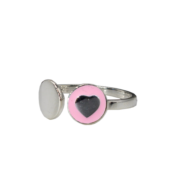 Pink Heart Ring 
