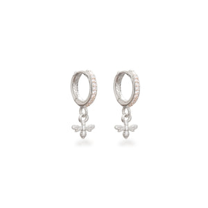 Mini bee earrings 