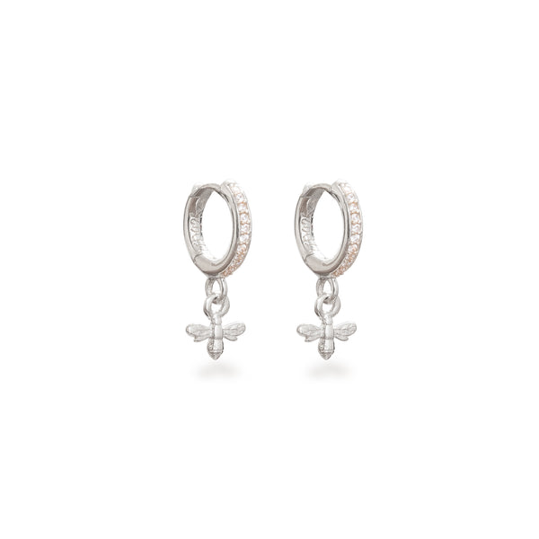 Mini bee earrings 