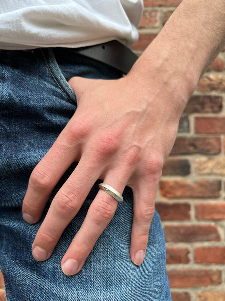 Heavy Apex Ring Sterling Silver