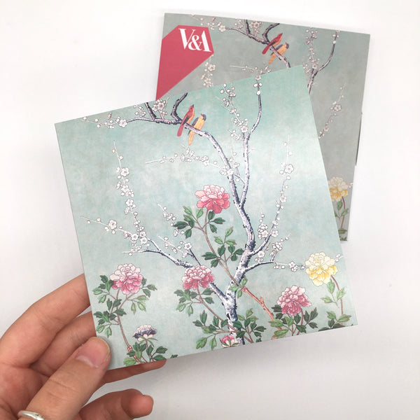 Pack of 8 Notecards - Chinese Blossom
