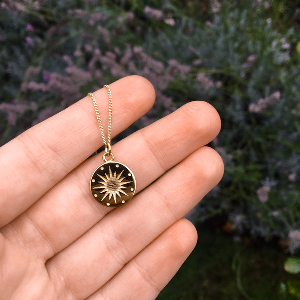 North Star Insert Medallion Necklace