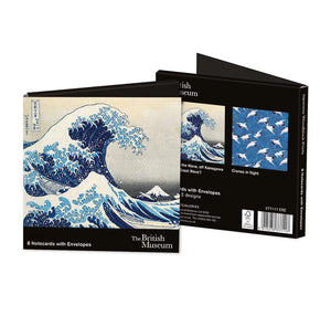 Pack of 8 Notecards - Japanese Woodblock