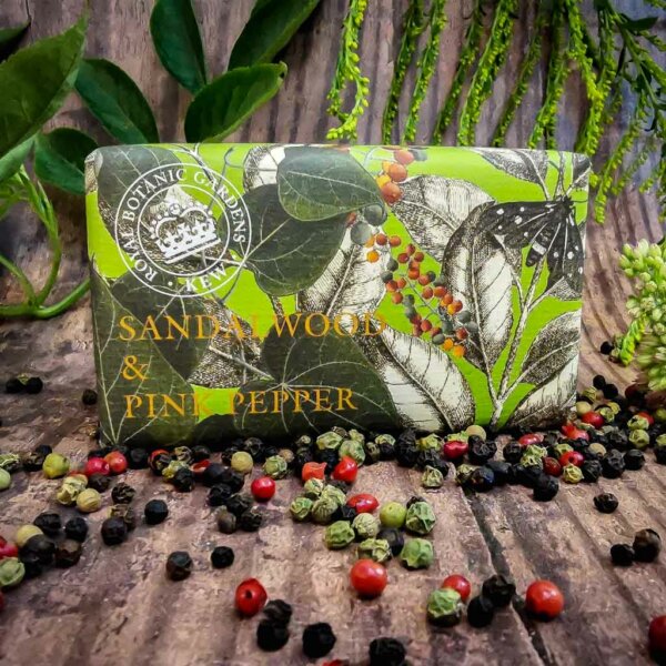 Kew Gardens Soap - Sandalwood & Pink Pepper